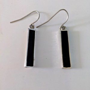 Black earrings